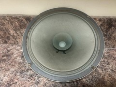 Single Vintage MORSE 8&Prime;/8Ohms Extended Range Speaker w Whizzer Cone Tested