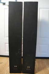 Vintage Paragon Acoustics The Radiant Floor standing Tower Speakers Dynadio Pair