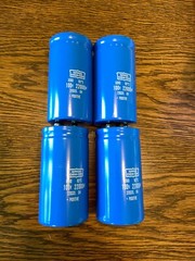 4 New 22000 uf 100v Chemi-Con Capacitors Pioneer SX-1250 Main Filter EXACT FIT
