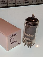 12BA6 HF93 ITT Pentode Vacuum Tube Tested