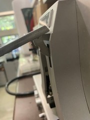 AKAI GX 77 tapehead cover door