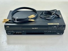 JVC HR-S3902U Super VHS S-VHS ET 4Head HiFi , w/ Cords, No Remote