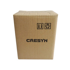 Cresyn AXE IV Vintage Earbuds 15mm Driver Nylon Cable 3.5mm NOS Boxed