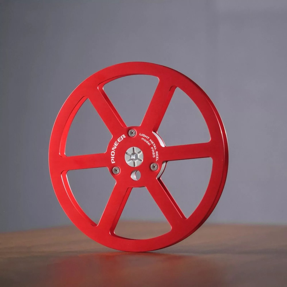 2X 7 » Pioneer red PR-85 Aluminum Reel to Reel RT-707 909 Empty Take Up Reel
