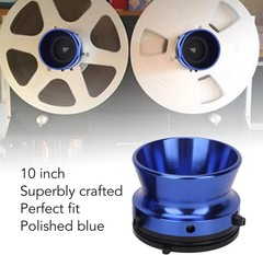 1 Pair Nab Hub Adapters, Reel to Reel Tape Nab Hub Adapter, 10 Inch Aluminium…