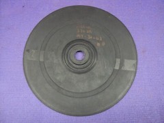 Fisher Turntable 330-AX/MT-30-02 Rubber Mat. Soft & Pliable. Tested.