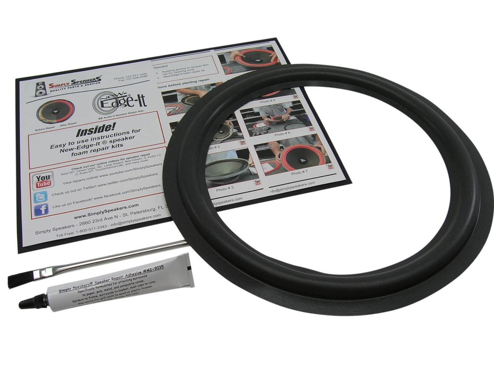 MTX PSW 100B 12&Prime; Subwoofer Speaker Foam Edge Repair Kit (Single)