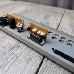 Tascam TSR-8 Reel to Reel – Rear Middle Cover Panel w/Accessory 1 & Remote Punch