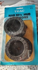 NEW IN BOX, NOS, TEAC NAB 10 1/2 Inch Hub Adaptors, TZ-612