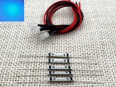 TEAC TASCAM Model 3 & 5 replacement LED bulb lamp light set upgrade kit BLUE
