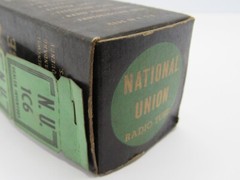 Vintage NATIONAL UNION IC6 Vacuum Tube Never Opened New Old Stock #TU-21