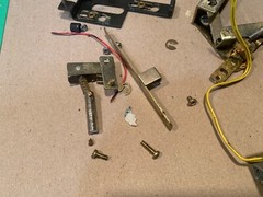 Akai GX-625 Reel to Reel Player Parting Out – Pinch ROller arm and Plunger