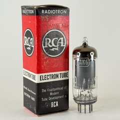 (1) Tested Strong RCA 6AK6 Tube with Box Code NHK Power Amplifier Pentode (a)