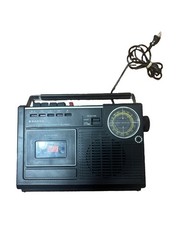 Vintage Sanyo Radio Model M2402-2 Retro 1980s Radio Tape Player