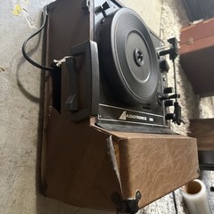 Vintage AudioTronics Model 338 Turntable – Speeds: 16, 33, 45, 78