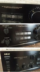 AKAI AM-35 Rare Vintage Stereo Amplifier Serviced Warranty Tested Serviced