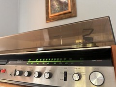 Vintage Sony HP-219A Compact stereo system Am Fm Tourntable Cover Works Read
