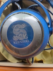 Stanton VTG Dynaphase 40 Stereo Headphones Over The Ear Blue