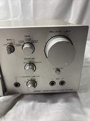 Vintage Sony Cassette Deck Player Recorder Tapecorder TC-K61 Silver Works Great
