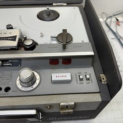 Sony Superscope Sterecorder Model 300 Tape Recorder Reel To Reel WORKS NEEDS TLC