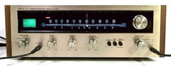 🔥【PRO SERVICED】Pioneer Champagne SX-424 30W Receiver~XSTR/CAP/LED MOD💥GUARANTY