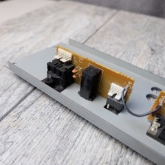 Tascam TSR-8 Reel to Reel – Rear Middle Cover Panel w/Accessory 1 & Remote Punch