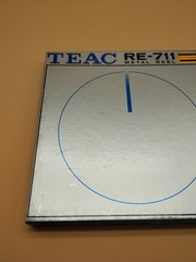Maxell MR7 Empty 7&Prime; Metal Tape TEAC RE-711 Professional Box – BOX ONLY