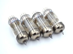 4pcs NOS 6N6P-I MATCHED QUAD Same Date New Tube ECC99 E182CC GARANTY WORKING