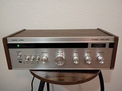 Vintage Superscope A-245 Stereo Amplifier Untested Powers On Produced In Japan