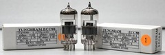 2x TUNGSRAM ECC88 1960s-1970s Top Ring Getter Made in Hungary Amplitrex Tested