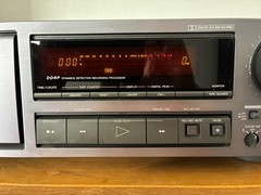 JVC TD V541 3-head Direct drive Cassette Deck.
