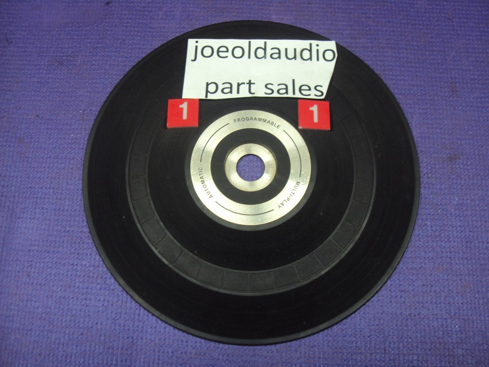Fisher Turntable 330-AX/MT-30-02 Rubber Mat. Soft & Pliable. Tested.
