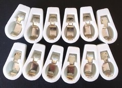 Tube anode plate grid cap(12)pcs ceramic medium 3/8&Prime; 9mm 807,6146B