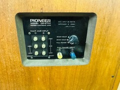 Pioneer CS-E700 Speaker Pair Vintage Audio Japan Repair
