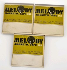LOT 12 REEL TO REEL 5&Prime; TAPES PLASTIC REELS TO REEL SCOTCH MAGNETIC ~ 1/4 X 600