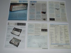 Pioneer SX-1250 Ultimate Receiver Brochure 6 pgs, 1976, Article, Specs, Info