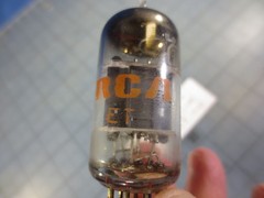 RCA 7025 12AX7 ECC83 Tube in box NOS (TESTED W/ TV-7D/U)