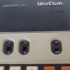 Unicom 201 Rockwell International Slide Rule Calculator w/ Case Vintage Works