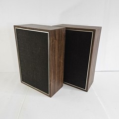 Vintage Hitachi SS-6230 Speakers Pair Wood Bookshelf Japan 8 Ohm Retro Audio MCM