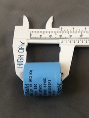 AERO-M capacitor 4700 uF 50V Aluminum Electrolytic Computer Grade, NOS Mexico