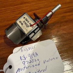 FISHER 978320 ORIGINAL MOTORIZED VOLUME CONTROL RS-914A – VERY GOOD CONDITION