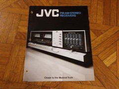 Vintage Orig JVC FM/AM Stereo Receivers JR-S501/ S401 /S301 /S201 Sales Brochure
