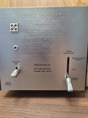 Pioneer QD-210 Quadraphonic SQ Decoder Vintage RARE FOR PARTS UNTESTED READ