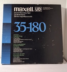 Maxell UD 35-180 Metal Reel-to-Reel Tape – Custom Light Jazz Compilation