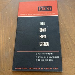 Eico 1965 Catalog Short Form (47 Pages)