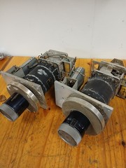 Ampex MM1000 Take Up And Supply Motors Hubs Brakes Caps 2&Prime; Analog Recorder