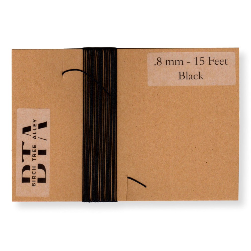 180&Prime; Radio Tuner Dial Cord String (15 Feet) .031&Prime; Black Vintage Tube Radio