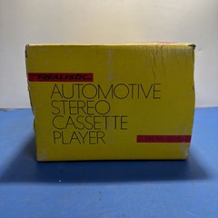 Realistic 12-1822 Automotive Stereo Cassette Player Open Box Vintage RadioShack