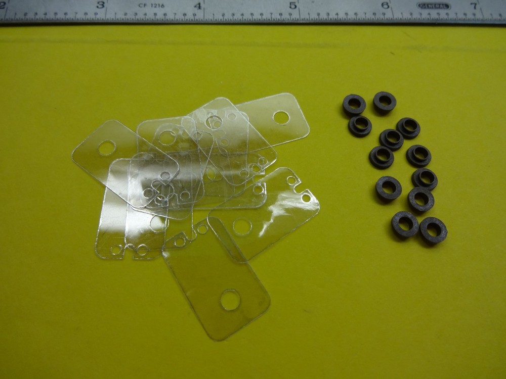 TO-220 MICA INSULATORS WITH BUSHINGS 12PK FOR DYNACO HAFLER PHASE LINEAR OTHERS