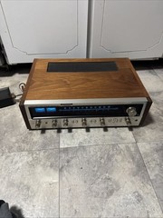 Gorgeous Very Rare Champagne Face Pioneer SX-727 Stereo Receiver 100% Working